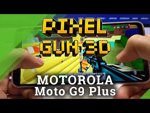 Pixel Gun 3D on MOTOROLA Moto G9 Plus - Gaming Quality Checkup