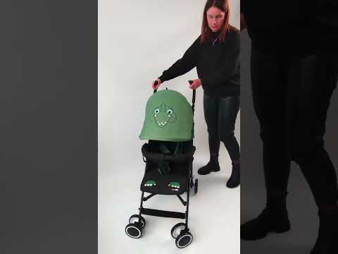 прогулочная коляска freeon simple black-yellow, арт. 48570