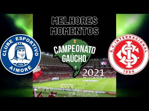 Aimoré 1 x 6 Inter gauchão 2021 goleada colorada 14/04/2021