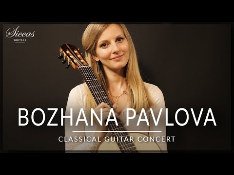 BOZHANA PAVLOVA - Classical Guitar Concert | Tarrega, Henze, D'Angelo | Siccas Guitars