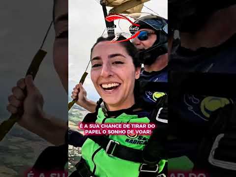 Evento de Paraquedismo em Caçador - SC - narração - shorts