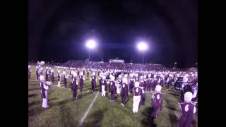 preview picture of video 'Boardman Spartan Marching Band - GoPro - 10/24/14'