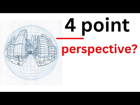 4 Point Perspective in Minutes | Step by Step