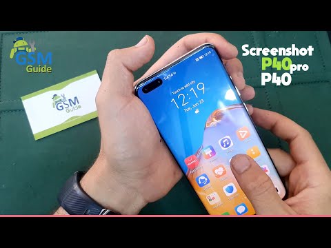 How to Take Screenshot in Huawei P40 Pro `Huawei P40 – Capture Screen