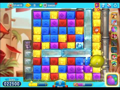 Pet Rescue Saga Level 3377 - NO BOOSTERS | SKILLGAMING ✔️