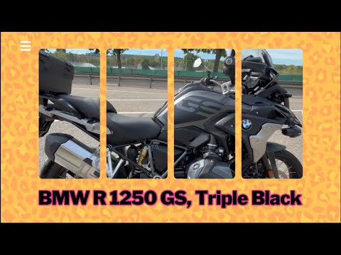 BMW R 1250 GS - my test ride with what I consider to be the best travel enduro on the market.