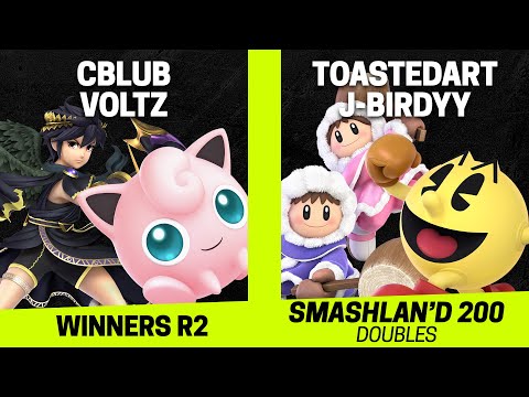SmashLAN'd 200 Doubles Winners R2 - CBlub/Voltz vs ToastedArt/J-Birdyy - SSBU Tournament