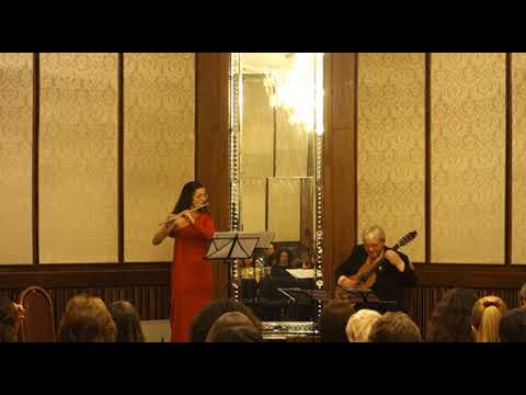 Cristina Raducan (Flute) and Bogdan Mihailescu (Guitar) play Celso Machado: Pacoca Choro