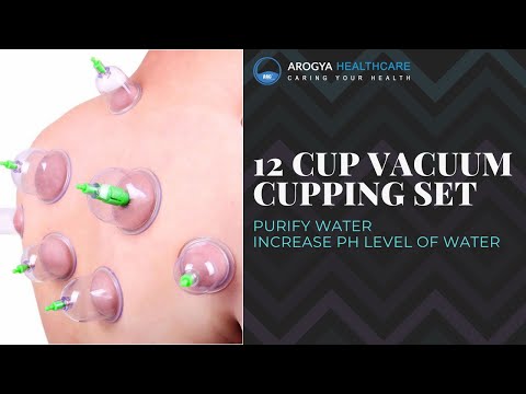 12 Cup Vacuum Cupping Set