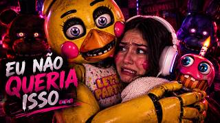 EU TENTEI SOBREVIVER AO FNAF... DEU MUITO RUIM 😭