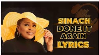 SINACH : DONE IT AGAIN (Lyrics)