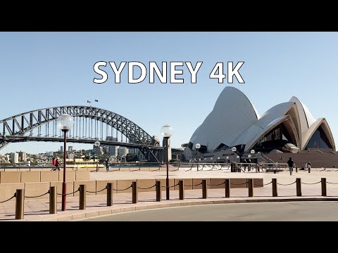 Sydney 4K HDR - Driving Downtown - Australia