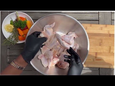 How To Fold Chicken Wings/ For Those Who Don't know