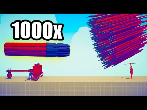 1000x OVERPOWERED BALLISTA vs EVERY GOD - TABS | Totally Accurate Battle Simulator 2023