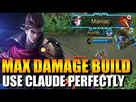 HOW TO USE CLAUDE PERFECTLY FARM FAST | MOBILE LEGENDS