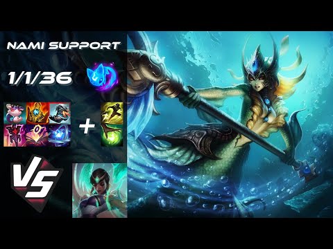 SUPPORT Nami vs Karma - NA Grandmaster Patch 25.S3.1