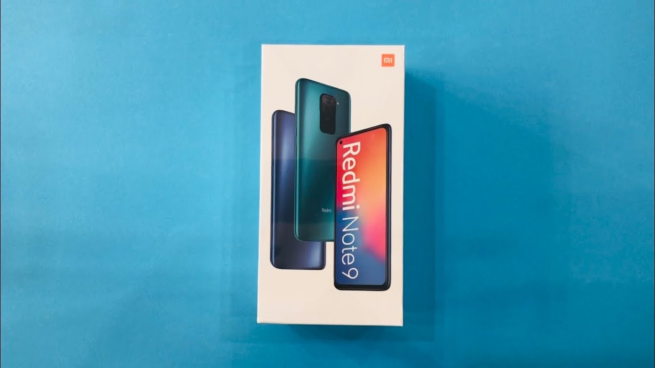 Xiaomi Redmi Note 9 Unboxing