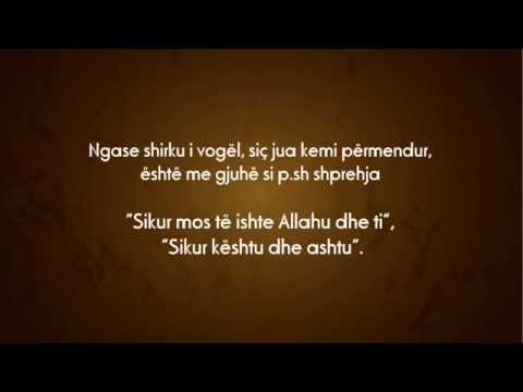 A ka dallim mes shirkut të vogël dhe atij të fshehtë Shejh Feuzan