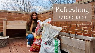 How I Refresh My Raised Beds | Container Gardening