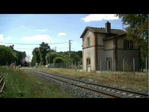 La 141 TB 407 de l'AJECTA sur la VUSS Flamboin - Montereau