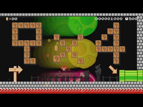 100 Stars! Goomba Mosh Pit by ReLiC38 - Super Mario Maker - No Commentary 1bm