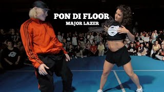 Pon Di Floor - Major Lazer. Choreography by Zacc Milne. Danced with Jade Chynoweth