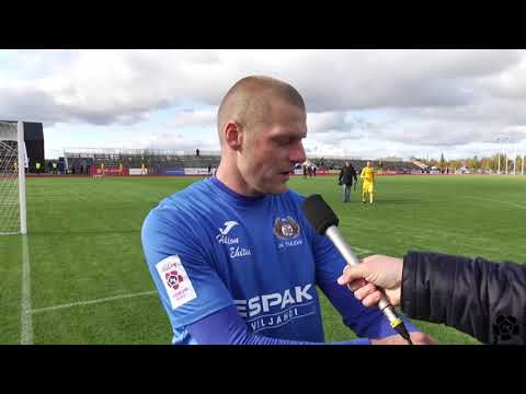 32. voor 2019: FC Kuressaare - Viljandi JK Tulevik 4:1 (4:1) Kaimar Saag intervjuu