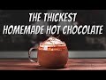 How To Make Homemade Italian Hot Chocolate Recipe L THICK Hot Chocolate Easy Recipe At Home