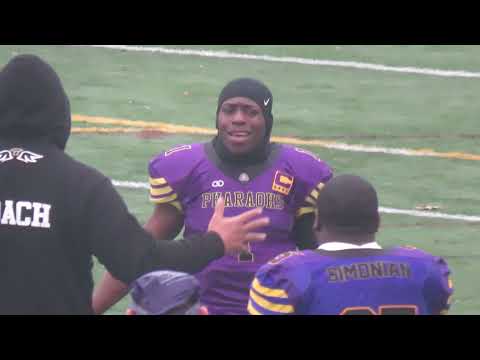 Kareem Prince Reem Williams - Brooklyn Pharaohs Harvest Bowl Championship Highlights   Dec 11, 2021