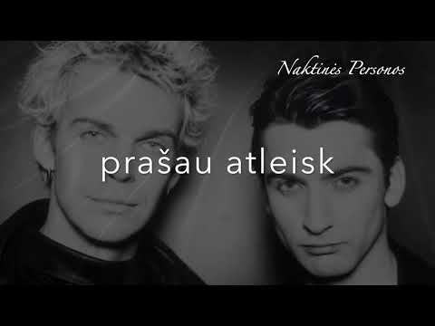 Naktinės Personos - Atleisk (Official Lyric Video). Lietuviška Daina su Žodžiais