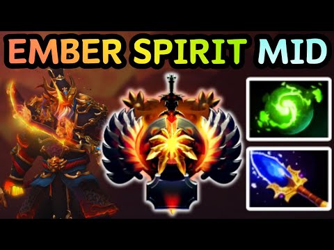 🔥 NEW PATCH 7.40b !!! EMBER SPIRIT MID INSANE REMNANT| DOTA 2 GAMEPLAY 🔥