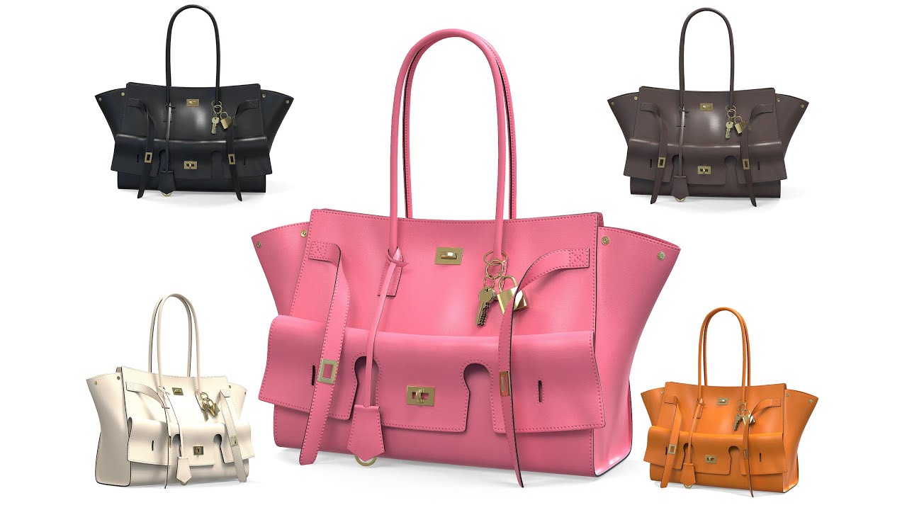 Bel Air Carry All Bag 3D Model