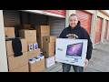 I Bought an ARMED ROBBER'S Storage Unit Packed with APPLE Products!