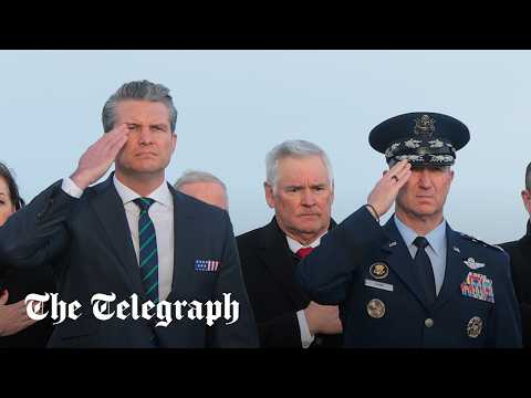 In Full: Trump administration hold first press conference on Iran war