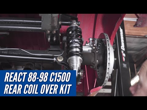 Installing a React Rear Coil Over 4-Link Kit onto 88-98 C1500