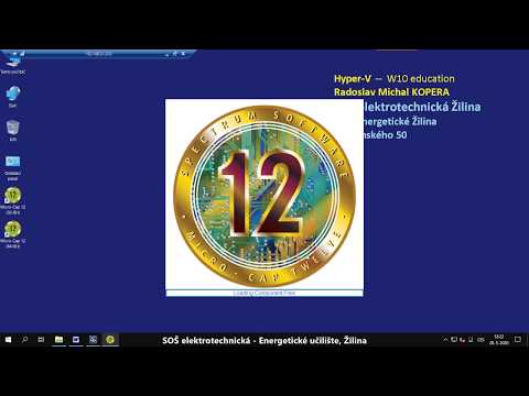 Micro-CAP12_instalacia. Inštalácia Micro-Cap12. Instalace Micro-cap12. MC12-Video1-RMK