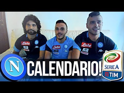 SERIE A 2017/18 CALENDAR REACTION!!!