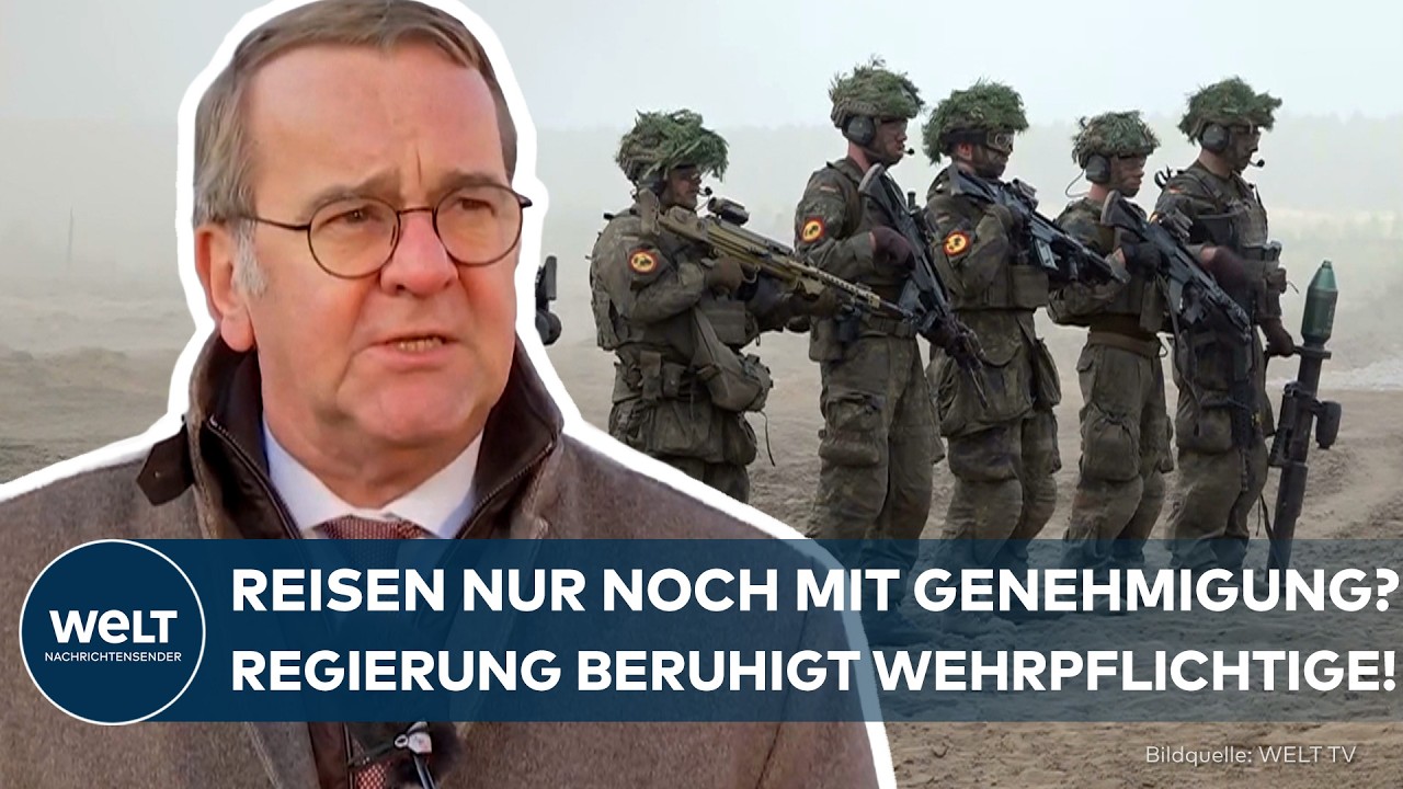 DEUTSCHLAND: Nach Kritik am Wehrdienstgesetz – Regierung gibt Entwarnung für Wehrpflichtige!