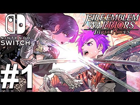 Fire Emblem Warriors: Three Hopes (Switch) Gameplay Walkthrough Part 1 - Prologue [1080p 60fps]