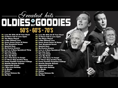 Tom Jones, Elvis Presley, Frank Sinatra, Paul Anka, Engelbert📺Best Of Oldies But Goodies 50s 60s 70s