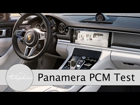 Porsche Advanced Cockpit // PCM Test // 2017 Panamera 12.3 Zoll Touchdisplay - Autophorie