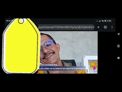 Record passando acidente do meu filho Márcio em Aurilândia Goiânia Goiás 
