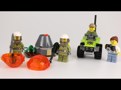 LEGO City Volcano Starter Set: REVIEW! (60120)
