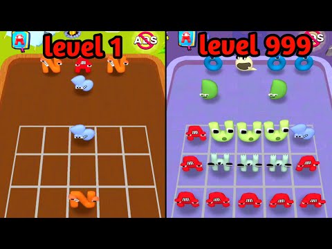 Merge Alphabet Lore Run vs Merge Number Cube ⭐ Merge & Fight ⭐ Merge Battles ⭐ abcd...wxyz