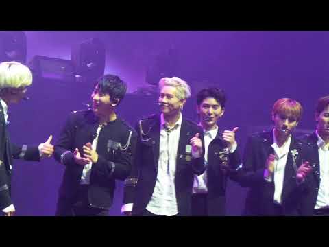 MONSTA X, Moscow concert - stop calm down (LOL)