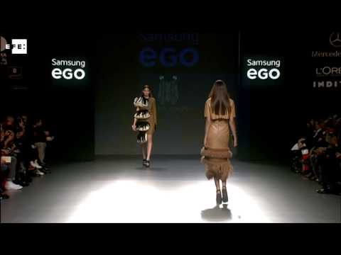 Desfile de Jessica Conzen en la Mercedes-Benz Fashion Week de Madrid