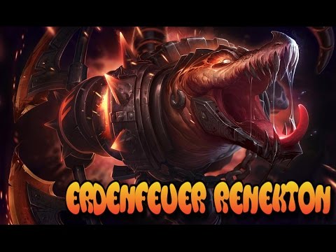 Erdenfeuer Renekton I Skin Spotlight I League of Legends