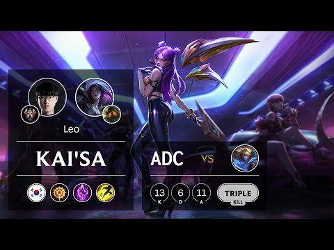 Kai'Sa ADC vs Ezreal - KR Challenger Patch 9.15