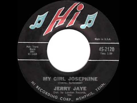 1967 HITS ARCHIVE: My Girl Josephine - Jerry Jaye (mono 45)