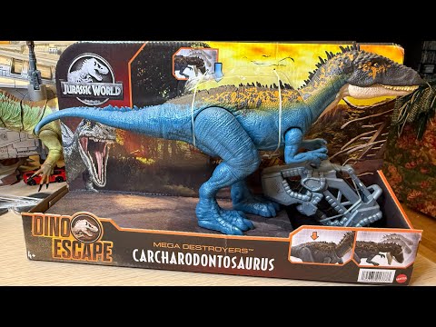 Jurassic World 🌍 Dino 🦕 🦖 Escape Mega Destroyers CARCHARODONTOSAURUS & Comparison 2021 in 4K 🎥📱📸🎬✅🔥😃